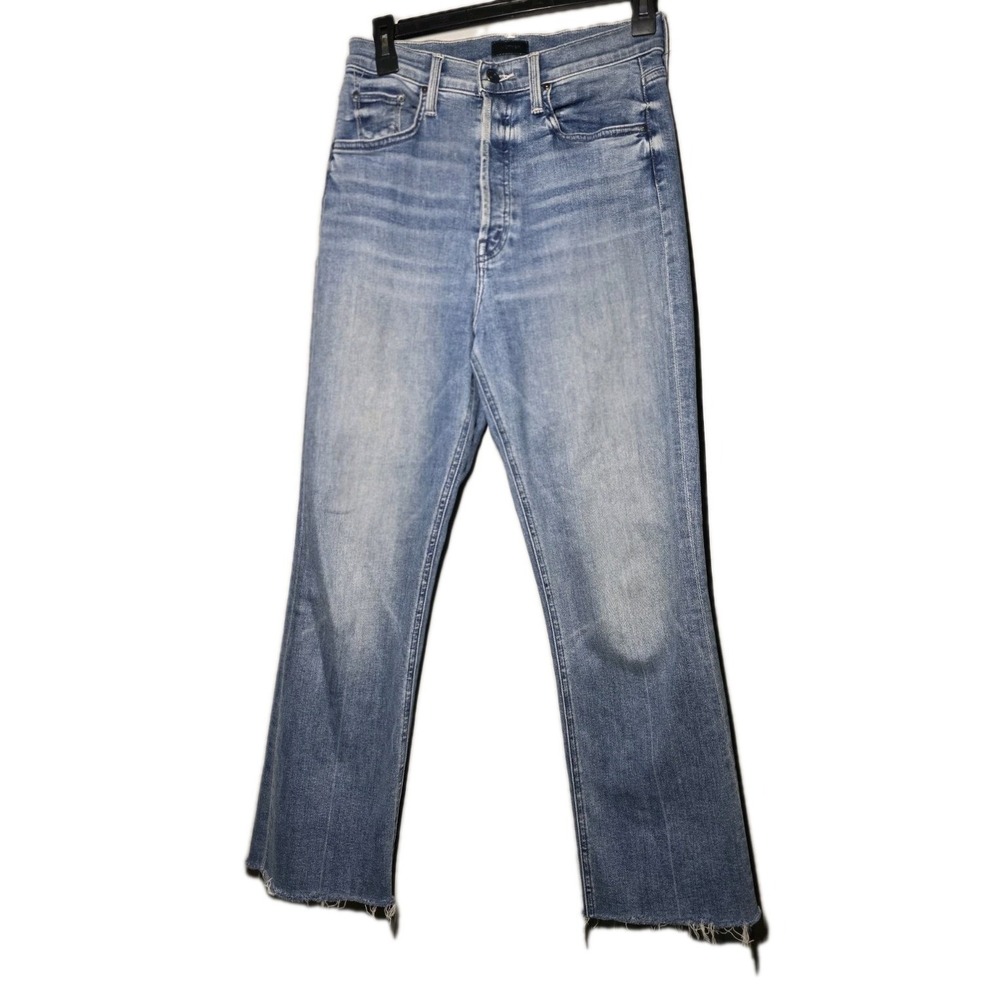 Mother Womens Size 28 The Tripper Ankle Fray Jeans in We The Animals